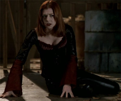 Evil Willow in leather