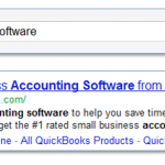 Figure 1.6 [Accounting Software] Search Results