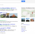 Figure 5.13 2012 Google Search Results for [San Luca Bologna]