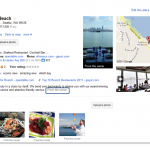 FIgure 6.2 Google Places Listing