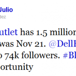 Figure 9.20 @DellOutlet's Missed Twitter Opportunity