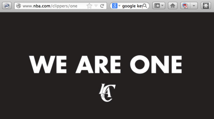 Clippers We Are One